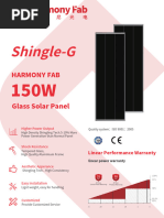 HMN 150 GBA Shingling Glass Module en V2