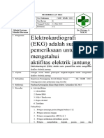 Sop Pemeriksaan Ekg