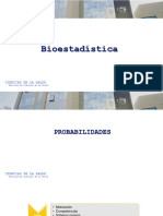 Bioestadística - Semana 09 - Probabilidades - Conceptos Basicos