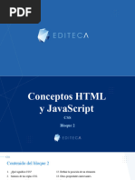 Conceptos HTML y JavaScript - Bloque 2 - CSS