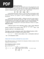 Introduction To Partial Differential Equations