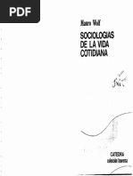 Sociologia de La Vida Cotidiana