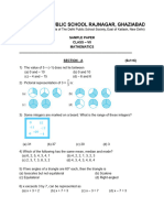 Sample Paper For Half Yearly Grade 7 1