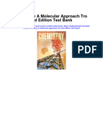 Chemistry A Molecular Approach Tro 3rd Edition Test Bank