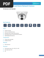 UNV IPC3614LE-ADF28 (40) K 4MP EasyStar Fixed Dome Network Camera V1.0