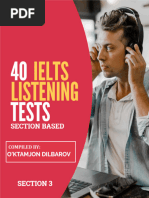 40 IELTS Listening Tests - Section 3 (With Answers)