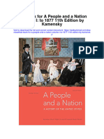 Test Bank For A People and A Nation Volume I To 1877 11th Edition by Kamensky