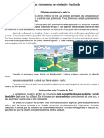 Meios e Instrumentos de Orientação e Localização