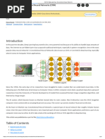 CNN For Deep Learning - Convolutional Neural Networks