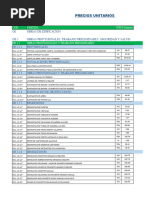 Precios Unitarios de Partida-2022