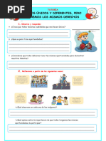 FICHA TUTOR LUN 13 UNICOS Y DIFERENTES PERO CON MISMOS DERECHOS 965727764 Yessenia Carrasco