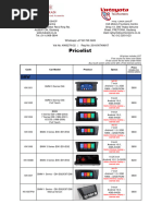 Pricelist - RESELLERS - October 2022