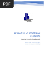 Educar en La Diversidad Cultural