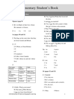 Student's Book Answer Key