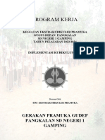 Program Kerja Pramuka