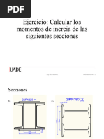 Calculo de Momentos de Inercia