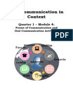 Oralcom Module 4 Week 4 Communication Activity