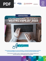 "Beatriz Espejo" 2022: Premio Nacional de Cuento