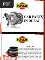 Car Parts in Dubai PDF