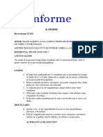 El Informe Procesos Lectores