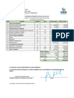 Anexo N°4 Itemizado Detallado de Partidas