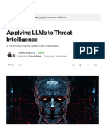 Applying LLMs To Threat Intelligence - by Thomas Roccia - Nov, 2023 - SecurityBreak