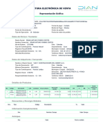 Factura Electrónica de Venta: Representación Gráfica