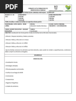 Acta Orientación A Familias - Minuta