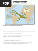 Transatlantic Slave Trade DBQ 2