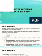 CURS 9 - Aspecte Bioetice Legate de AVORT. Aspecte Bioetice Legate de TRANSPLANT