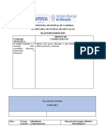 7º Ano Plano de Curso I Unidade 2023