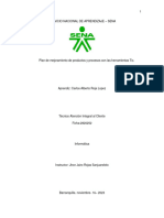 Plan de Mejora de Productos y de Procesos Con La Incorporación Tic