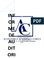 Informe de Auditoría 4