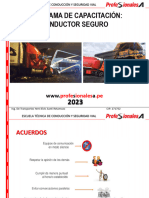 Programa Conductor Seguro 2023