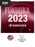 Karate1boletin 2023 Karate 1 Premier League Fukuoka 001