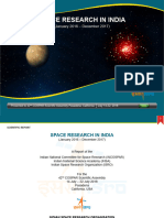 Isro - Space Research in India - Jan2016-Dec2017