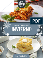 Recetario de Invierno Masterchef by Huken