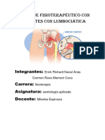 Abordaje Fisioterapéutico Con Pacientes Con Lumbociática