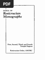 AMORC Index of Degrees 1-4