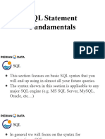 01 SQL Fundamentals