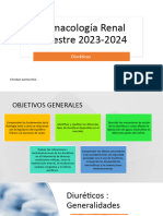 Farmacología Renal Semana 2 Diureticos