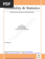 Probability Stats 93pagesfree