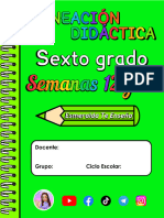 ? 6° S12-S13 - PLANEACIÓN DIDÁCTICA ? Esmeralda Te Enseña ?