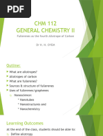 CHM 112 (Fullerenes)