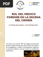 146 - Rol Del Médico Forense en La Escena Del Crimen