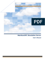 MatrikonOPC Simulation Server User Manual