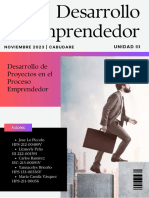 Tarea Unidad III - Desarrollo Emprendedor