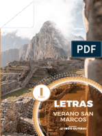 San Marcos - Verano - Letras Tomo 1