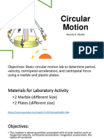 Circular Motion For Student