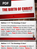 Module 3.1 PPT - Birth of Christ and Purpose of Incarnation